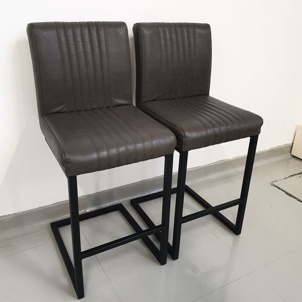 Set of 2 Joshua Cantilever Bar Stools - Ex Display