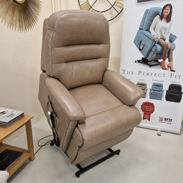 Keswick Leather Electric Riser Recliner - Ex Display