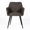 Phoenix Carver Dining Chair - Grey