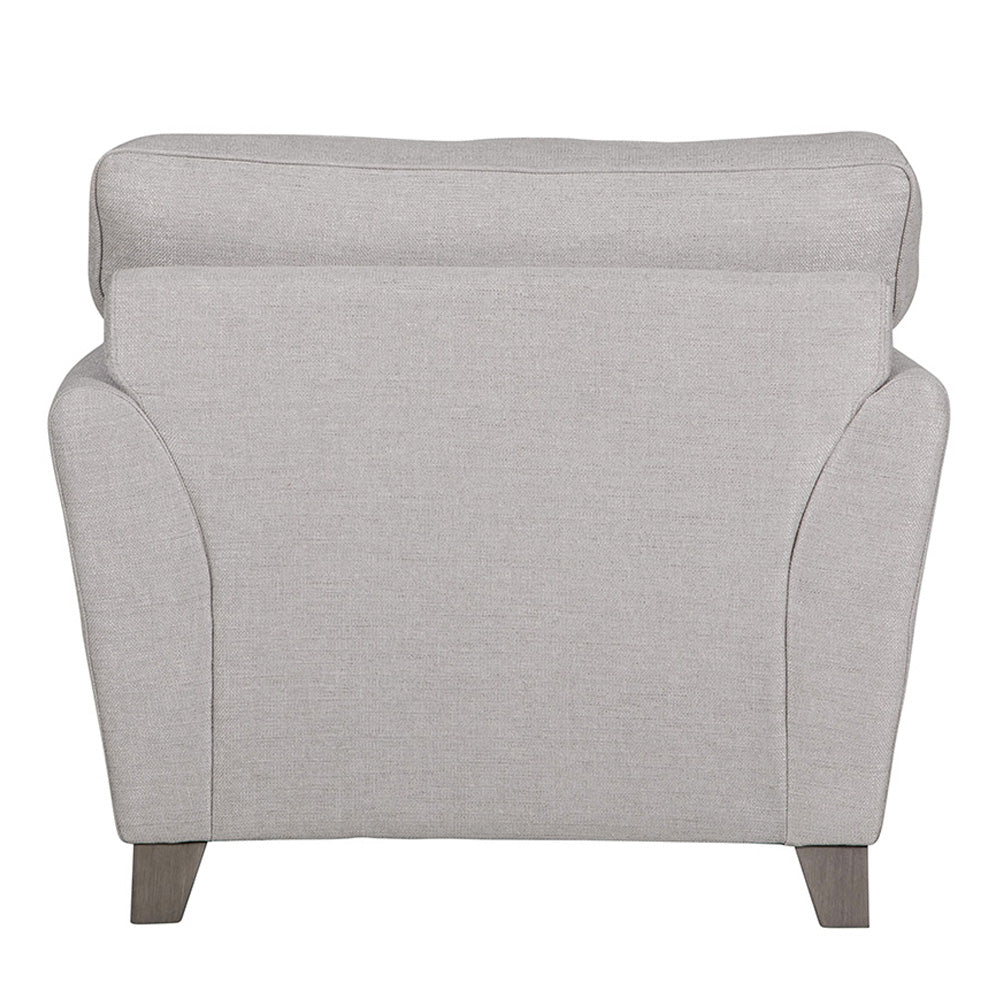 Jasmine 1 Seat Sofa - Light Grey – Castles Furniture