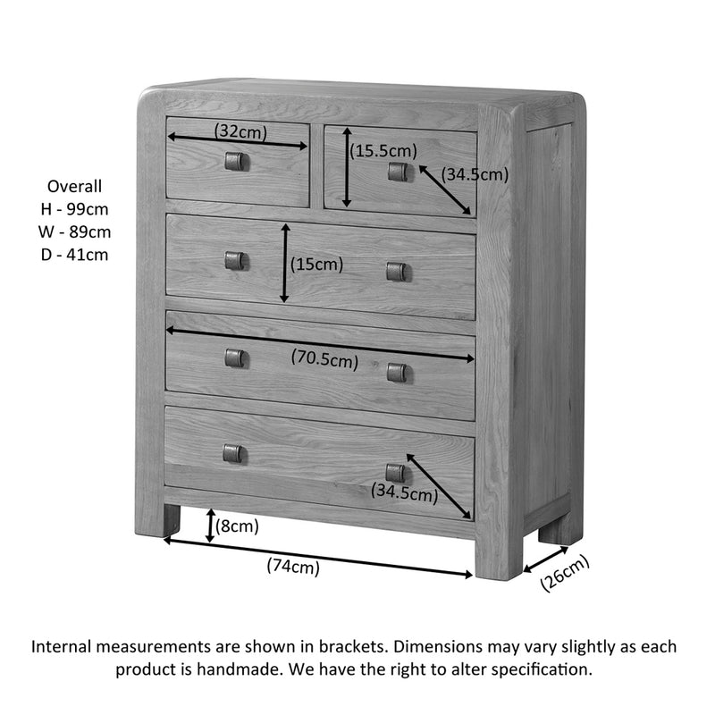 Sway Oak 2 Over 3 Chest