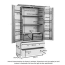 Oxford Kitchen Double Larder Cupboard