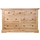 French Oak 3 Over 4 Chest