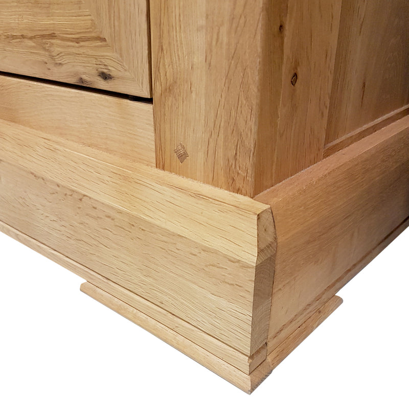 French Oak 3 Over 4 Chest