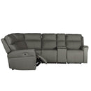 Hudson Electric Recliner - Corner Group - Ash