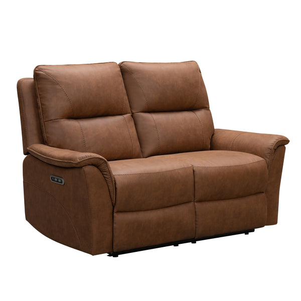 Oliver 2 Seater Electric Recliner - Tan