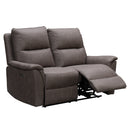 Oliver 2 Seater Electric Recliner - Truffle