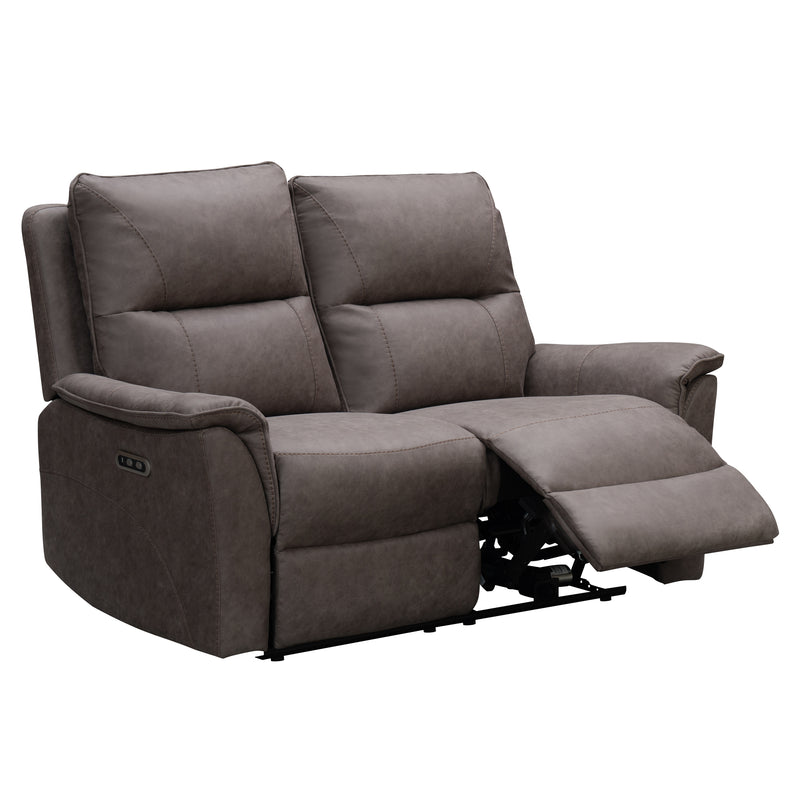 Oliver 2 Seater Electric Recliner - Truffle