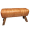 Large Leather Pommel Bench