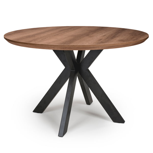 Vancouver Medium Round Table - Light Walnut