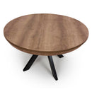 Vancouver Medium Round Table - Light Walnut