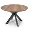 Vancouver Extending Round Table - Light Walnut