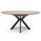 Vancouver Extending Round Table - Oak