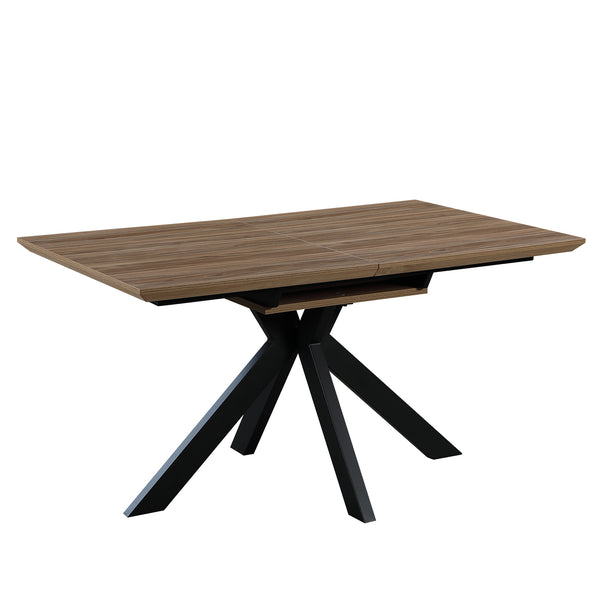 Vancouver Medium Extending Table - Light Walnut