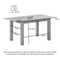 Arundel Oak Small Extending Dining Table