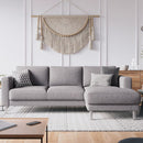 Manhattan Chaiselongue Sofa Light Grey (Right Hand)