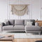 Manhattan Chaiselongue Sofa Light Grey (Right Hand)