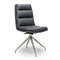 Tokyo Brushed Steel Dining Chair - Grey