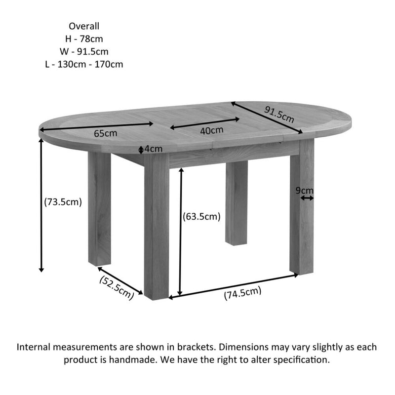 Hampshire Oak D End Table