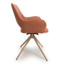 Houston 360° Swivel Dining Chair - Brick