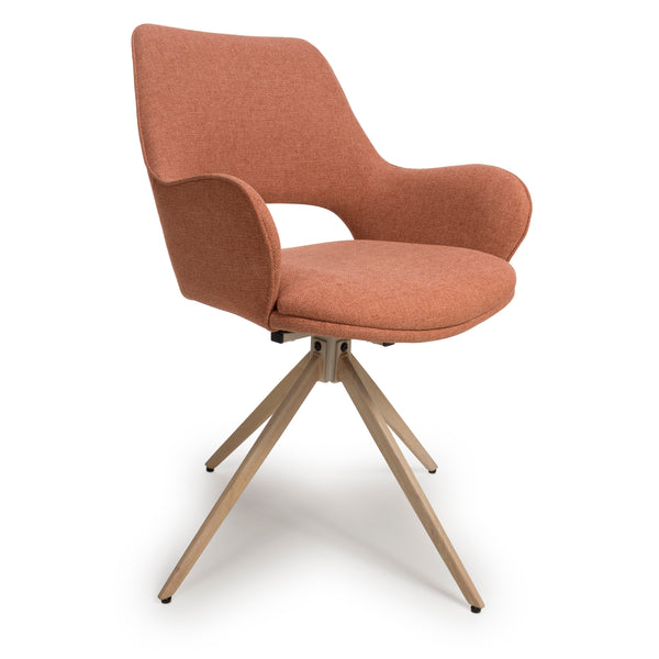 Houston 360° Swivel Dining Chair - Brick