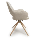 Houston 360° Swivel Dining Chair - Natural