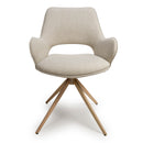 Houston 360° Swivel Dining Chair - Natural