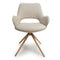 Houston 360° Swivel Dining Chair - Natural