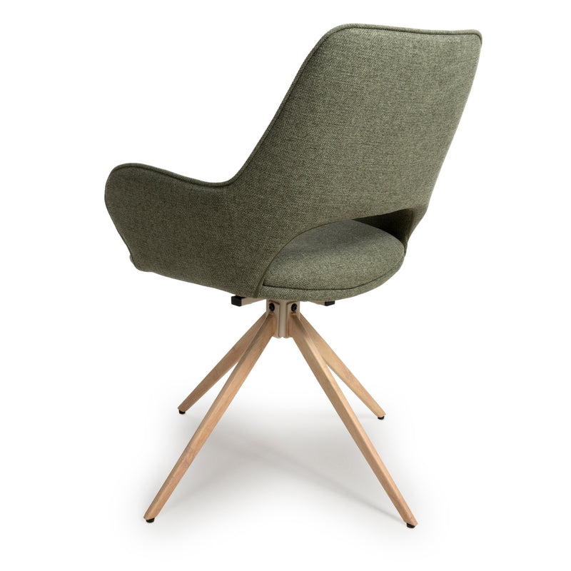 Houston 360° Swivel Dining Chair - Sage