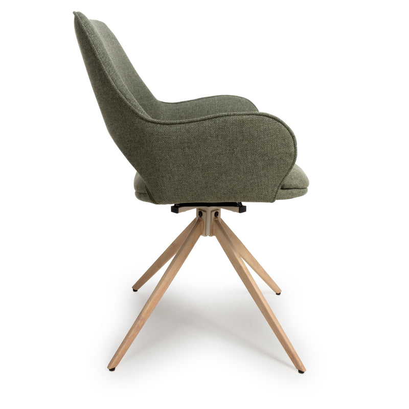 Houston 360° Swivel Dining Chair - Sage