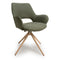 Houston 360° Swivel Dining Chair - Sage