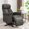 Hudson Swivel Accent Electric Recliner - Ash