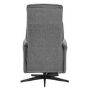 Hudson Swivel Accent Electric Recliner - Charcoal