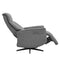 Hudson Swivel Accent Electric Recliner - Charcoal