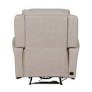 Hudson Electric Recliner - 1 Seater Mushroom