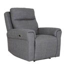 Hudson Electric Recliner - 1 Seater Charcoal