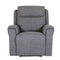 Hudson Electric Recliner - 1 Seater Charcoal