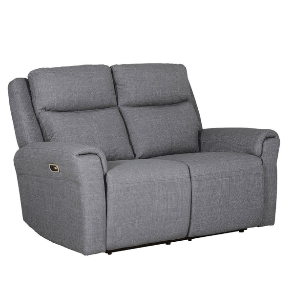 Hudson Electric Recliner - 2 Seater Charcoal