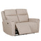 Hudson Electric Recliner - 2 Seater Mushroom