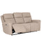 Hudson Electric Recliner - 3 Seater Mushroom