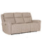 Hudson Electric Recliner - 3 Seater Mushroom