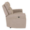 Hudson Electric Recliner - 3 Seater Mushroom