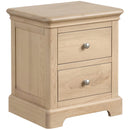 Sandringham Oak 2 Drawer Bedside