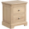 Sandringham Oak 2 Drawer Bedside