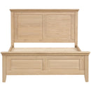 Sandringham Oak 4'6" High Foot End Bed