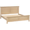 Sandringham Oak 6' High Foot End Bed