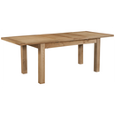 Hampshire Oak Large Extending Table with 2 Leaves