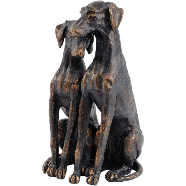 Antique Pup Sculpture