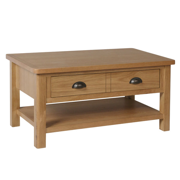 Canterbury oak store coffee table